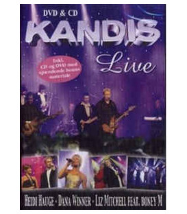 Kandis - Live - CD og DVD - BRUGT