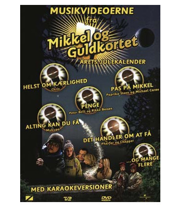 Mikkel og Guldkortet - Musikvideoerne fra Mikkel og Guldkortet - DVD - BRUGT