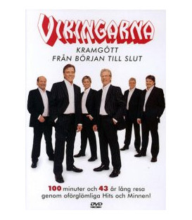 Vikingarna ‎– Kramgött från början till slut - DVD - BRUGT