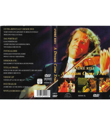 Andre Rieu - A Dream Come True - DVD - BRUGT