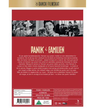 Panik i familien - DVD