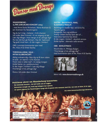 Danser med Drenge: Hallo, hvor det koger (2004) (DVD & CD) - BRUGT