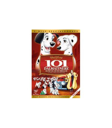 101 Dalmatinere – Hund og hund imellem- Disney - 2 DVD - BRUGT