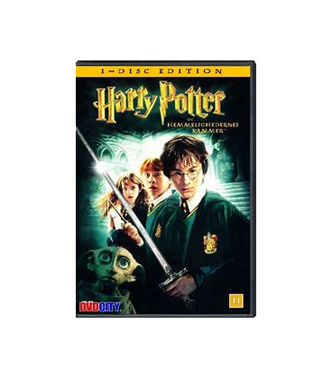 Harry Potter Og Hemmelighedernes Kammer - Film 2 - DVD - BRUGT