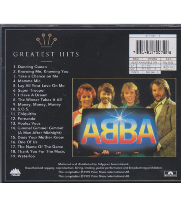 ABBA Gold Greatest Hits - CD - BRUGT