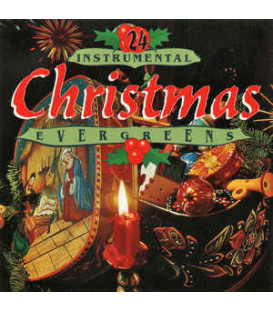 24 Instrumental Christmas Evergreens - CD - BRUGT