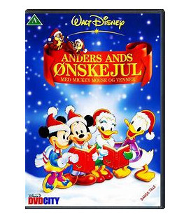 Anders Ands ønskejul med Mickey Mouse og venner (Disney) - DVD - BRUGT