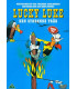 Lucky Luke 5: Den syngende tråd / Spor over prærien - DVD - BRUGT