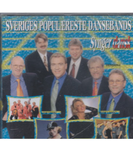 SVERIGES POPULÆRESTE DANSEBANDS SYNGER DANSK - CD - BRUGT
