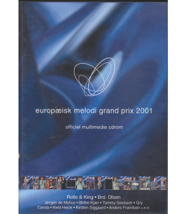 Europæisk Melodi Grand Prix 2001 - DVD - BRUGT