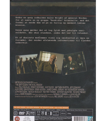 Det beskidte Dusin - Dern fatale mission - DVD - BRUGT