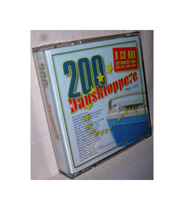 200 DANSKTOPPERE  1960-1979 - 8 CD