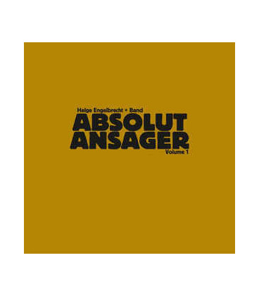 Helge Engelbrecht ‎– Absolut Ansager Volume 1 - CD - BRUGT
