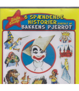 6 spændende historier fortalt af Bakkens Pjerrot - Stella - CD - NY