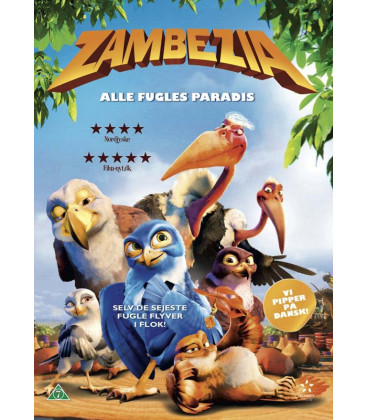 Zambezia - Alle fugles paradis - DVD - BRUGT