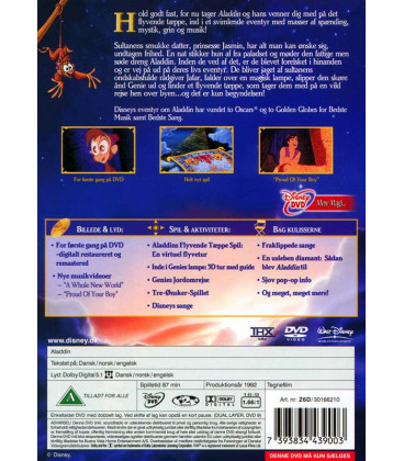 Aladdin (Specialudgave) - 2 DVD - BRUGT