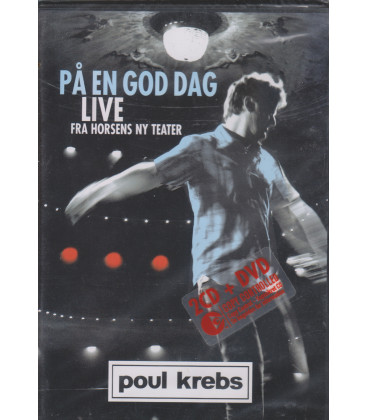 Poul Krebs - På en god dag : live DVD + 2CD - BRUGT