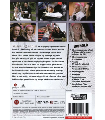 Winnie & Karina - Piger på prøveløsladelse – for klam til TV - DVD - BRUGT