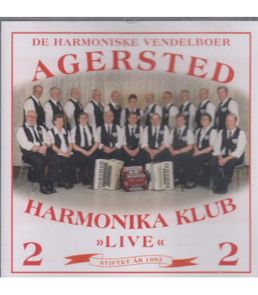 Agersted Harmonikaklub - Livsglade Melodier 2 - CD - BRUGT