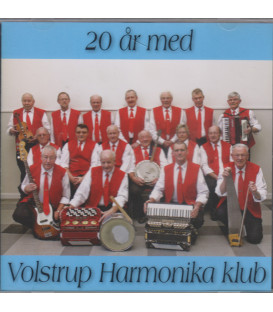 Volstrup Harmonikaklub - 20 år med Volstrup Harmonikaklub - CD - BRUGT