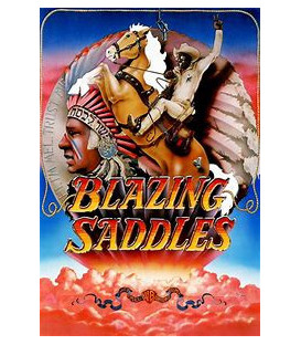 Blazing Saddles (Sheriffen Skyder På Det Hele) - DVD - BRUGT