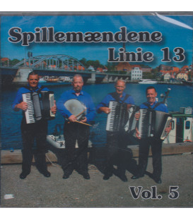 Spillemændene Linie 13 - Vol. 5 - CD - BRUGT