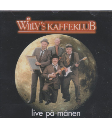 Willy's Kaffeklub - Live på Månen - CD - BRUGT