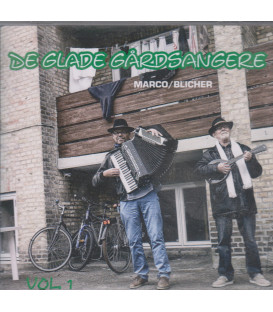 DE GLADE GÅRDSANGERE - CD - BRUGT