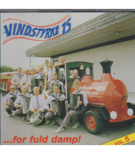 VINDSTYRKE 15 VOL. 5 - FOR FULD DAMP - CD - BRUGT