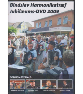 Bindslev Harmonikatræf Jubilæums-DVD 2009 - BRUGT