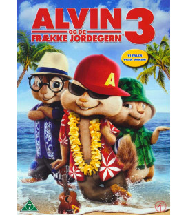 Alvin og de frække jordegern 3 - DVD - BRUGT