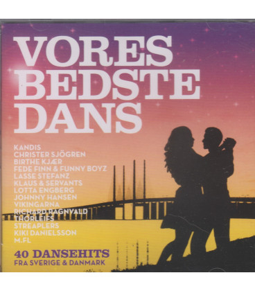 Vores bedste dans : 40 danske hits fra Sverige & Danmark - 2 CD - BRUGT