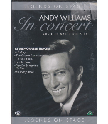 Andy Williams - In Concert - DVD - NY