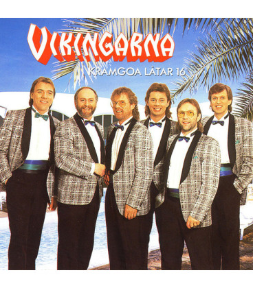 Vikingarna ‎– Kramgoa Låtar 16 - CD - BRUGT