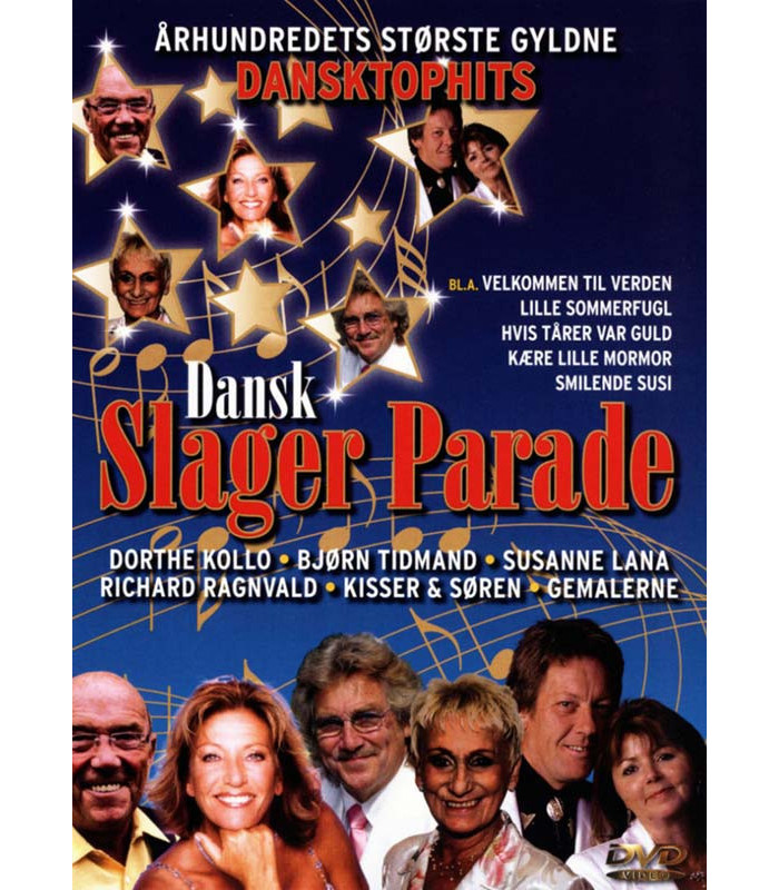 politik svømme Taktil sans Dansk Slager Parade - DVD - NY - Jack Music