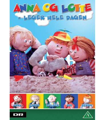 Anna og Lotte: Leger hele dagen - DVD - BRUGT