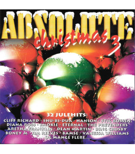 Absolute Christmas 3 - 32 julehits - 2 CD - BRUGT