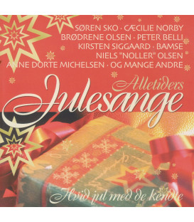 Alletiders julesange : Hvid jul med de kendte - CD - BRUGT