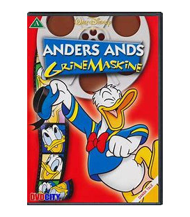 Anders Ands Grinemaskine - Disney - DVD - BRUGT