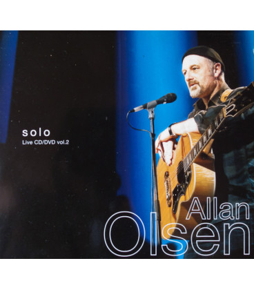Allan Olsen – Solo - Live Vol.2 - CD - DVD - BRUGT