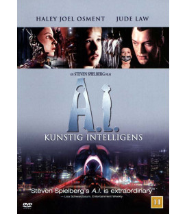 A. I. Kunstig Intelligens - DVD - BRUGT
