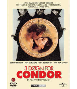 3 Døgn For Condor - DVD - BRUGT