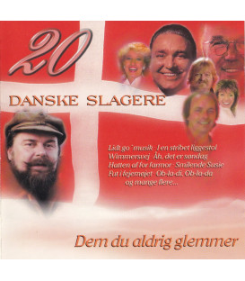 20 Danske Slagere - Dem Du Aldrig Glemmer - CD - BRUGT