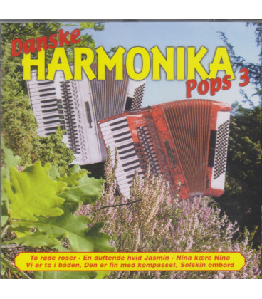 Danske harmonika pops 3 - CD - BRUGT