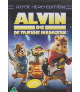Alvin og de frække jordegern: Rock Hero Edition - 2 DVD - BRUGT