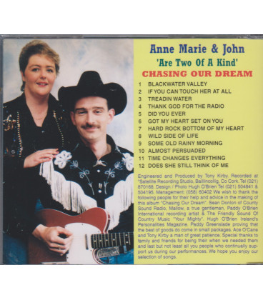 Anne Marie & John - Chasing our Dream - CD - BRUGT