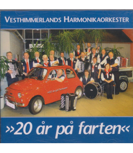Vesthimmerlands Harmonikaorkester - 20 år på farten - CD - BRUGT