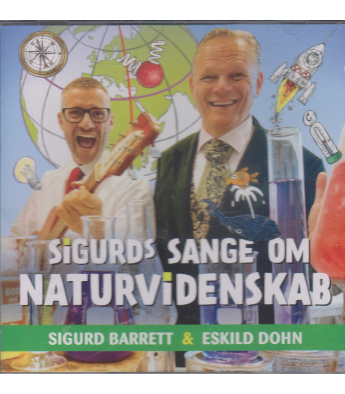 Sigurd Barrett & Eskild Dohn Sigurds sange om naturvidenskab CD