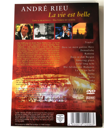 Andre Rieu - La Vie Est Belle - DVD - BRUGT