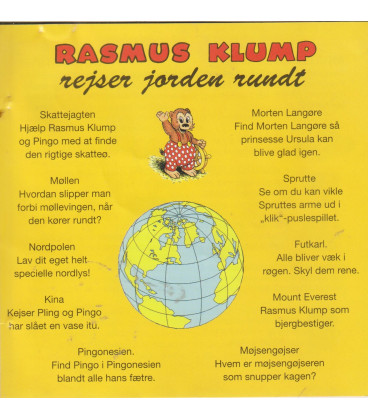 Rasmus Klump - Leger og lærer - CD - BRUGT